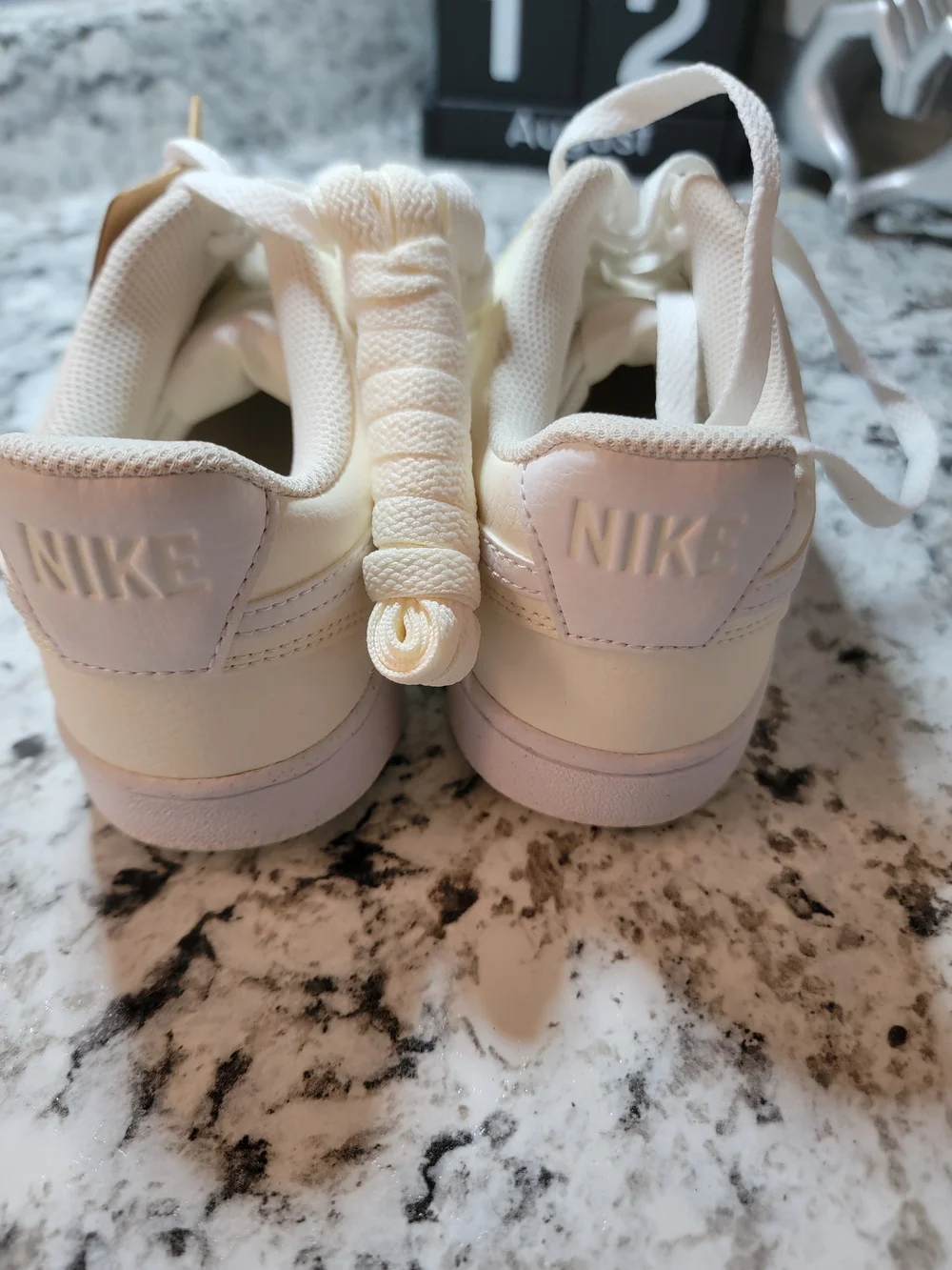 Nike Court Vision Low Kid's Sneakers (Size 7.5)